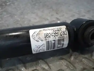 Автозапчасти б/у правый задний амортизатор за citroen c3 / c3 origin iii (sx) 1.2 vti 82 ссылки oem iam 9824997280  