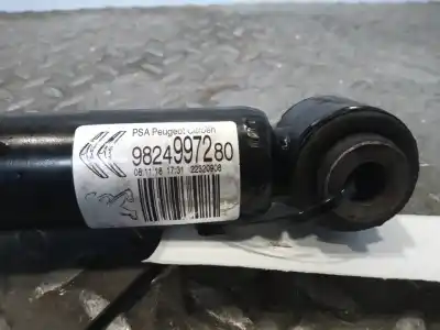 Автозапчасти б/у задний левый амортизатор за citroen c3 / c3 origin iii (sx) 1.2 vti 82 ссылки oem iam 9824997280  