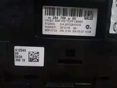 Автозапчасти б/у многофункциональный дисплей за citroen c3 / c3 origin iii (sx) 1.2 vti 82 ссылки oem iam 982847698000  