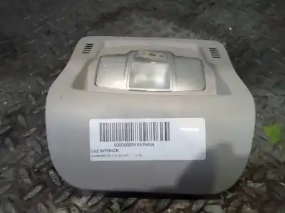 Second-hand car spare part interior light for citroen c3 / c3 origin iii (sx) 1.2 vti 82 oem iam references 9825205380