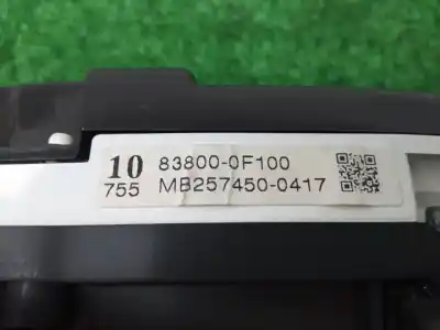 Peça sobressalente para automóvel em segunda mão quadrante por toyota verso 1.6 16v cat referências oem iam 838000f100  mb2574500417