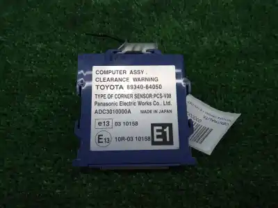 Second-hand car spare part ecu engine control for toyota verso 1.6 16v cat oem iam references 8934064050