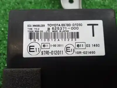Second-hand car spare part ecu engine control for toyota verso 1.6 16v cat oem iam references 897800f050  