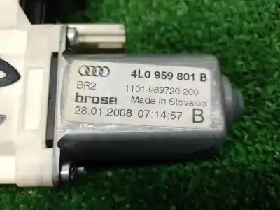Автозапчасти б/у регулятор стекла переднего левого за audi q7 (4l) 3.0 v6 24v tdi clean diesel ссылки oem iam 4l0959801b  