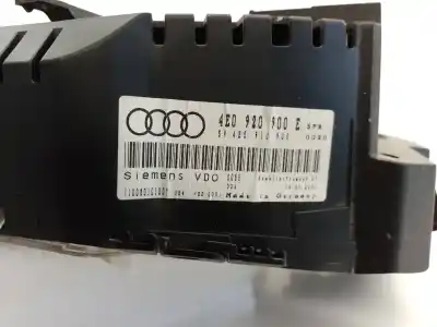 Автозапчастина б/у панель інструментів для audi a8 (4e2) 3.7 quattro посилання на oem iam 4e0920900  