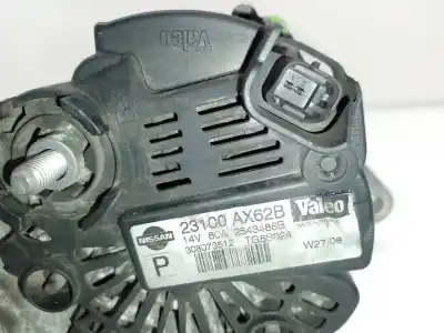 Second-hand car spare part alternator for nissan note (e11e) 1.4 cat oem iam references 23100ax62b tg8s024 2543488b
