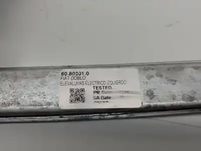 Автозапчастина б/у регулятор вікна передній лівий для fiat doblo (119) 1.9 8v jtd cat посилання на oem iam 60802010  