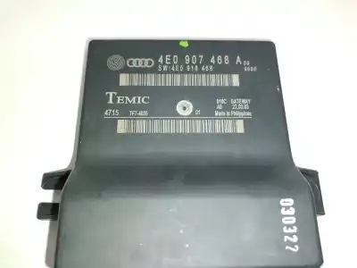Автозапчасти б/у блок управления двигателем за audi a8 (4e2) 3.7 quattro ссылки oem iam 4e0907468a  4e0910468
