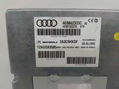 Автозапчасти б/у электронный модуль за audi a8 (4e2) 4.0 v8 32v tdi biturbo cat (ase) ссылки oem iam 4e0862333c  4e091033e