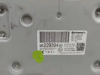 Автозапчасти б/у аудиосистема / радио cd за citroen c-elysée shine ссылки oem iam 9822939480  