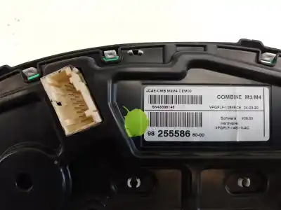 Second-hand car spare part dashboard for citroen c-elysée shine oem iam references 9825558680  