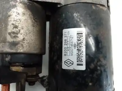 Second-hand car spare part starter motor for renault modus 1.4 16v oem iam references 8200298371  