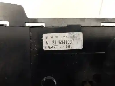Peça sobressalente para automóvel em segunda mão comutador de luzes por bmw serie 7 (e65/e66) 4.8 v8 cat referências oem iam 6131694199  