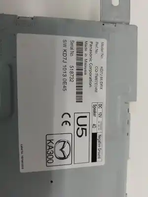 Second-hand car spare part ecu engine control for mazda cx-5 2.0 cat oem iam references kd7j10130e45  kd7j66drx