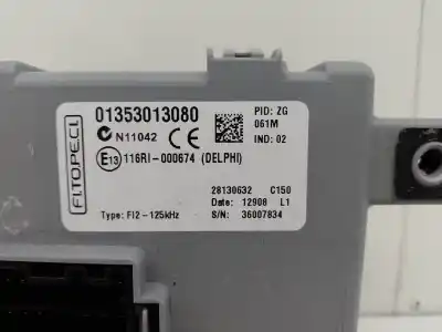 Автозапчастина б/у реле/запоперівник для citroen nemo basis посилання на oem iam 01353013080  