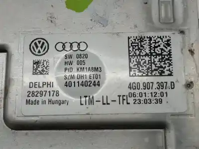 Second-hand car spare part light control unit for audi a4 berlina (b8) basis oem iam references 28297178  401140244