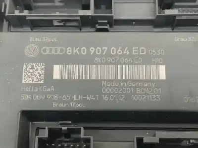 Second-hand car spare part electronic module for audi a4 berlina (b8) basis oem iam references 8k0907064ed  
