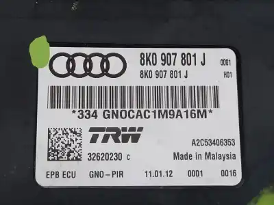 Second-hand car spare part electronic module for audi a4 berlina (b8) basis oem iam references 8k0907801j  