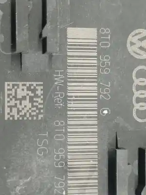 Second-hand car spare part electronic module for audi a4 berlina (b8) basis oem iam references 8t0959792g  