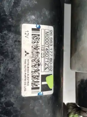 Second-hand car spare part starter motor for citroen c2 cool oem iam references 9656317780  