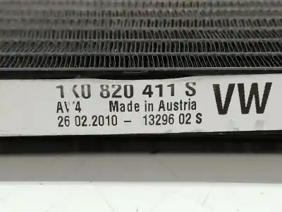 Peça sobressalente para automóvel em segunda mão condensador / radiador de ar condicionado por seat leon (1p1) 1.9 tdi referências oem iam 1k0820411s  
