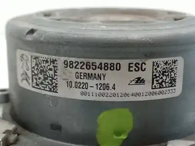 Second-hand car spare part abs for citroen c-elysée shine oem iam references 9822654880  