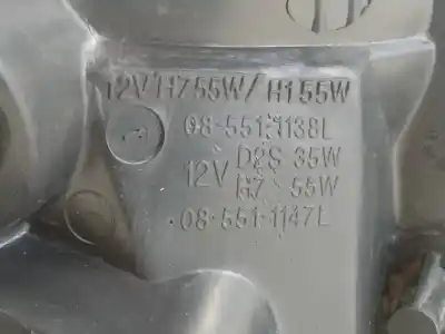Автозапчастина б/у ліва фара для renault clio ii fase ii (b/cb0) authentique посилання на oem iam 085511147l  