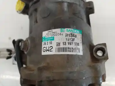 Pezzo di ricambio per auto di seconda mano compressore aria condizionata per opel combo tour cosmo riferimenti oem iam sd6v101513f  13197538