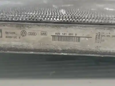 Автозапчасти б/у водяной радиатор за audi a2 (8z) 1.4 tdi ссылки oem iam 8z0121251d  