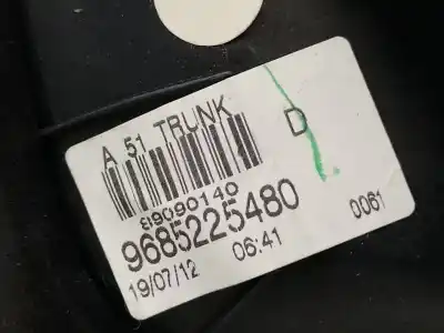 Second-hand car spare part interior rear right light for citroen c3 collection oem iam references 9685225480  