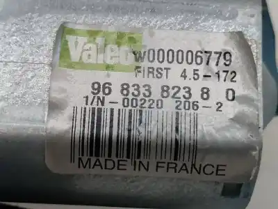 Second-hand car spare part rear windshield wiper motor for citroen c3 collection oem iam references 9683382380  