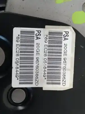 Peça sobressalente para automóvel em segunda mão alavanca de travão de mão por citroen c3 collection referências oem iam 96760386zd  