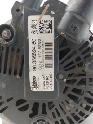 Second-hand car spare part alternator for citroen c3 aircross c-series oem iam references 9835689480  fg12t163
