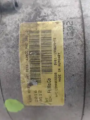 Second-hand car spare part air conditioning compressor for ford focus turn. trend + oem iam references dv6119d629  