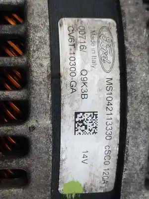 Second-hand car spare part alternator for ford focus turn. trend + oem iam references cv6t10300ga  