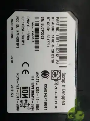 Pezzo di ricambio per auto di seconda mano modulo elettronico per ford focus turn. trend + riferimenti oem iam e1bt14d212pa  