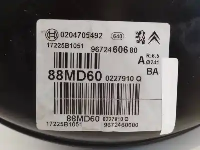 Second-hand car spare part brake servo for citroen c3 collection oem iam references 88md60  
