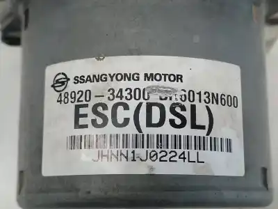 Second-hand car spare part abs for ssangyong korando limited 4x2 oem iam references 48920  