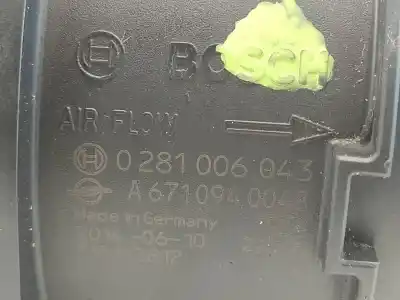 Автозапчасти б/у расходомер воздуха за ssangyong korando limited 4x2 ссылки oem iam a6710940048  