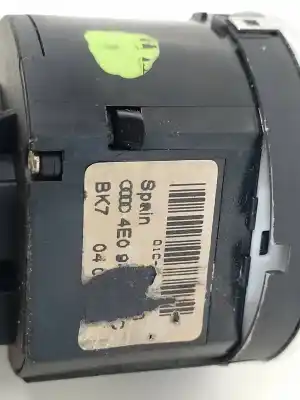 Second-hand car spare part headlights switch for audi a8 (4e2) 4.0 v8 32v tdi biturbo cat (ase) oem iam references 4e0941531c  