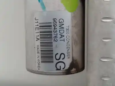 Peça sobressalente para automóvel em segunda mão condensador / radiador de ar condicionado por chevrolet aveo 1.4 cat referências oem iam 96943762  