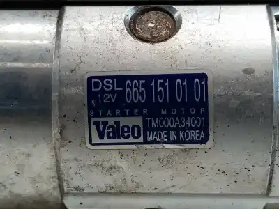 Автозапчасти б/у двигатель запускается за ssangyong kyron d20dt ссылки oem iam 6651510101  
