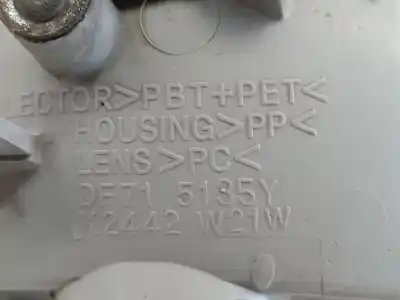 Second-hand car spare part rear right fog light for mazda 2 (de_, dh_) 1.3 (de3fs) oem iam references df715135y  