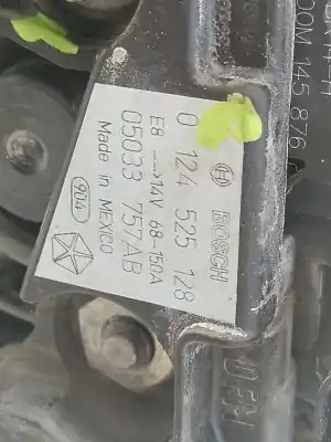 Second-hand car spare part alternator for dodge avenger 2.0 16v crd cat oem iam references 0124525128  