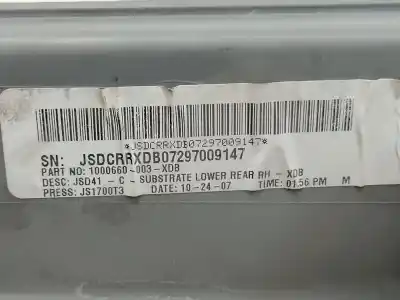 Pezzo di ricambio per auto di seconda mano rivestimento porta posteriore destro per dodge avenger 2.0 16v crd cat riferimenti oem iam 1000660003xdb  
