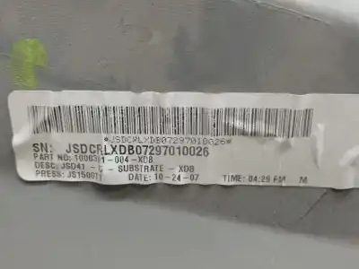 Pezzo di ricambio per auto di seconda mano rivestimento portiera posteriore sinistra per dodge avenger 2.0 16v crd cat riferimenti oem iam 1000381004xdb  