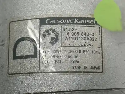 Tweedehands auto-onderdeel airconditioning compressor voor bmw 3 compact (e46) 316 ti oem iam-referenties 69056430  