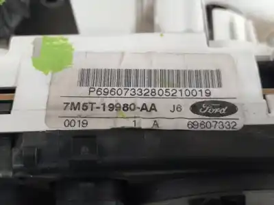 Pezzo di ricambio per auto di seconda mano controllo riscaldamento / aria condizionata per ford c-max (cb3) 1.6 16v cat riferimenti oem iam 7m5t19980aa  