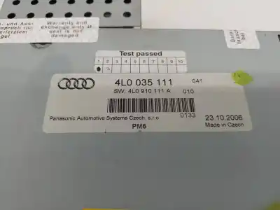 Автозапчасти б/у аудиосистема / радио cd за audi q7 (4l) 4.2 fsi ссылки oem iam 4l0035111  