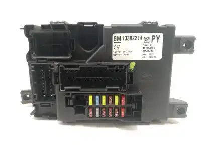 Second-hand car spare part fuse box unit for opel corsa d color edition 120 cv / 88 kw oem iam references 13382214